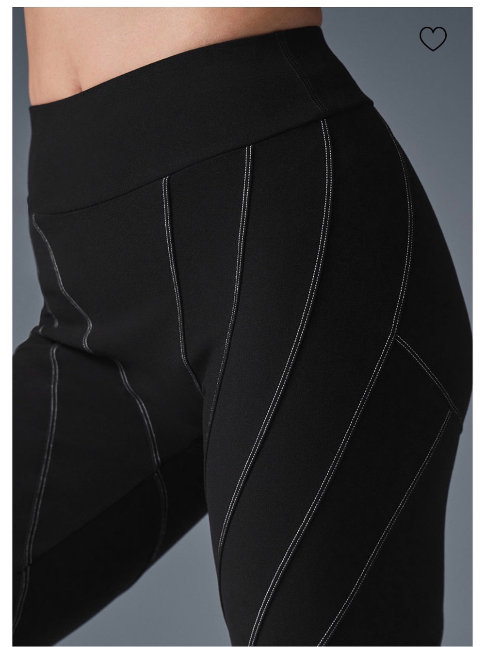 Alo soft high-waisted sunray leggings -size small